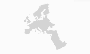 Map of Europe and the Middle East 